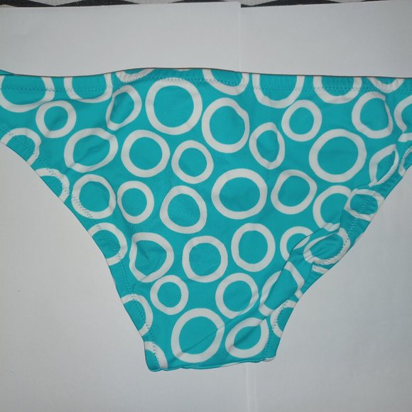Victoria's Secret Low Rise Brief Blue Bubbles Bikini Bottom NWOT - Picture 2 of 8